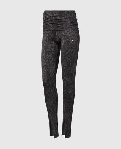 Legging a chevilles fendues et taille ajustable avec imprime graphique, , , Taille: XS - Stella McCartney - Modalova