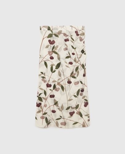 Jupe midi avec imprime cerises, , , Taille: XS - Stella McCartney - Modalova