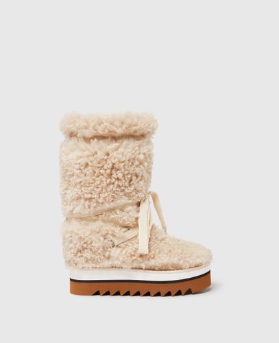Bottes de neige en teddy Sneak Elyse, , , Taille: 35 - Stella McCartney - Modalova