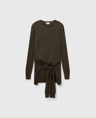 Pull à col ras du cou noué sur le devant, , , Taille: S - Stella McCartney - Modalova