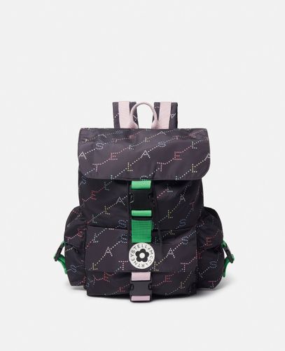 Sac a dos a boucle avec logo imprime, - Stella McCartney - Modalova