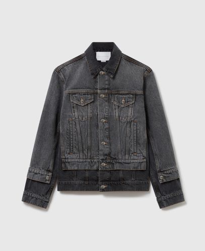 Veste en jean à empiècements ton sur ton, , , Taille: S - Stella McCartney - Modalova