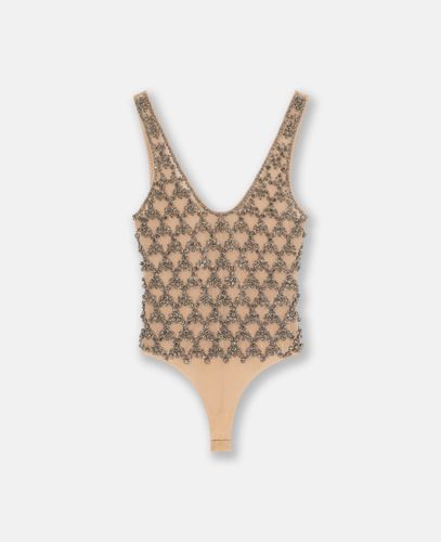 Body sans manches cage en cristaux, , , Taille: 36 - Stella McCartney - Modalova