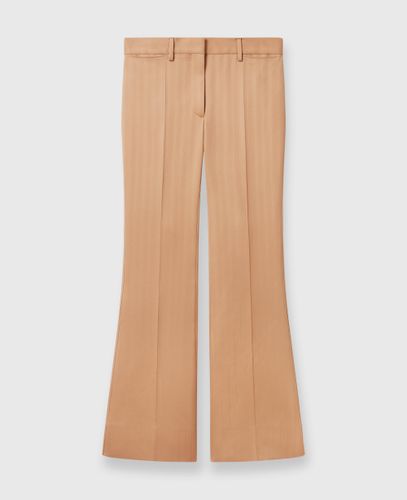 Pantalon evase raye a taille basse, , , Taille: 36 - Stella McCartney - Modalova