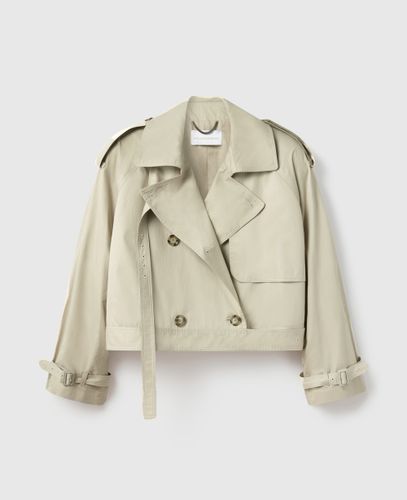 Veste trench courte avec detail ceinture, , , Taille: 40 - Stella McCartney - Modalova