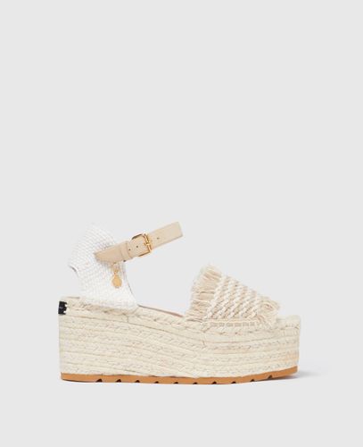 Espadrilles a plateforme et talon compense Gaia, , , Taille: 39 - Stella McCartney - Modalova