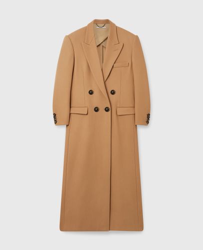Manteau long croise en laine, , , Taille: 40 - Stella McCartney - Modalova