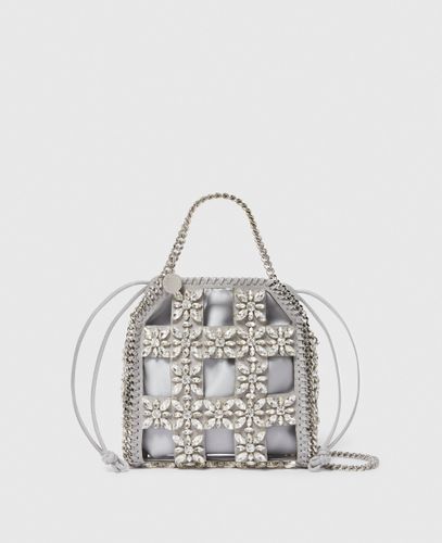 Tiny cabas cage en cristaux Falabella, - Stella McCartney - Modalova