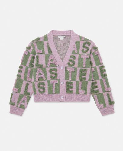 Cardigan en maille avec applique logo, , , Taille: 4 - Stella McCartney - Modalova