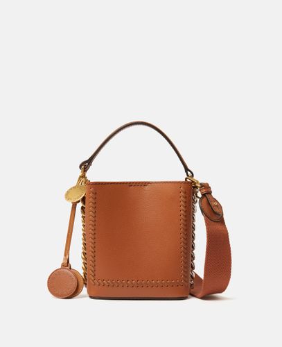 Petit sac seau carré en MIRUM Frayme, - Stella McCartney - Modalova