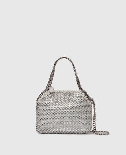 Mini cabas en mesh a cristaux sans plomb Falabella, - Stella McCartney - Modalova