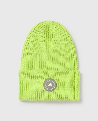 Bonnet cotele avec logo, , / - Stella McCartney - Modalova