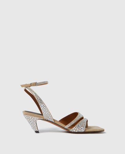 Petits talons Stella Spur avec cristaux thermocollés, , , Taille: 40 - Stella McCartney - Modalova