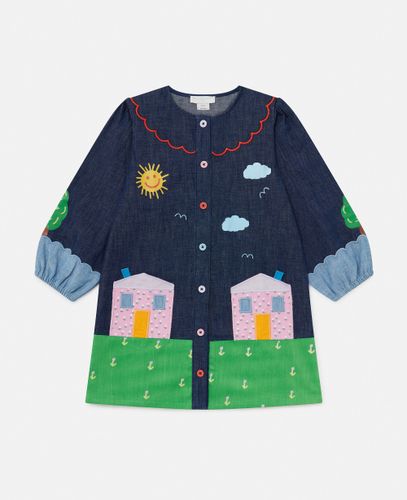 Robe a manches longues avec applique ferme, , , Taille: 6 - Stella McCartney - Modalova
