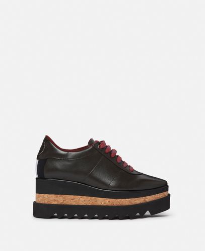 Baskets a plateforme Sneak Elyse, , Noir ébène, Taille: 35 - Stella McCartney - Modalova