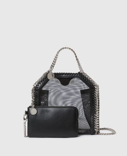 Tiny cabas en mesh Falabella, - Stella McCartney - Modalova