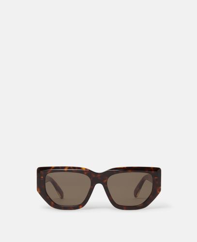 Lunettes de soleil oeil de chat avec logo, - Stella McCartney - Modalova