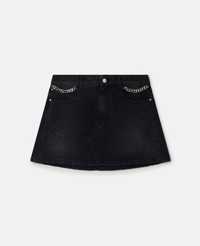 Mini jupe en denim Falabella, , , Taille: M - Stella McCartney - Modalova