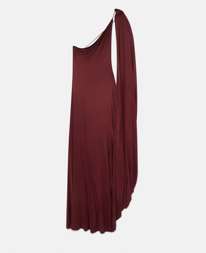 Robe longue cape asymétrique, , , Taille: 44 - Stella McCartney - Modalova