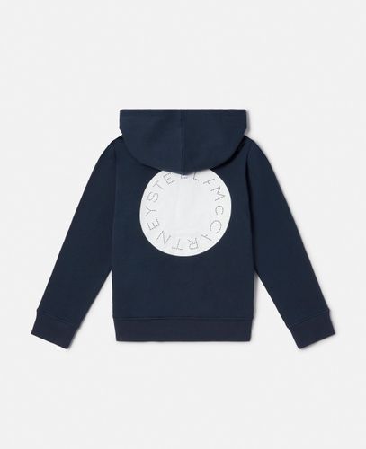 Sweat a capuche zippe a logo Stella, , Taille: 5 - Stella McCartney - Modalova