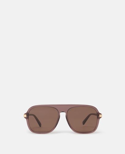 Lunettes de soleil a bord droit, - Stella McCartney - Modalova