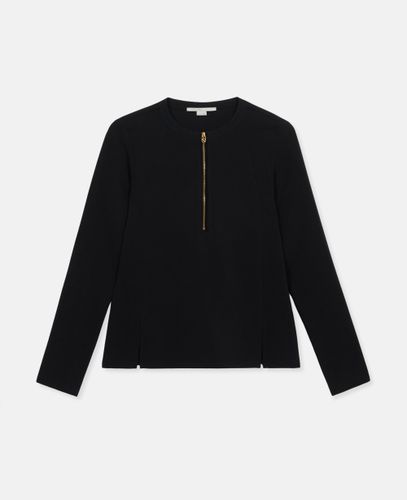 Blouse avec fermeture zippée et ourlet fendu Arlesa, , , Taille: 44 - Stella McCartney - Modalova