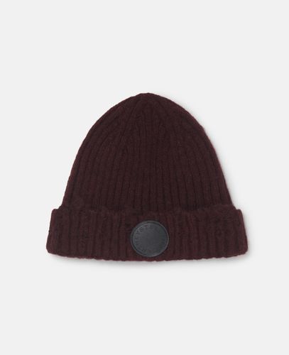 Bonnet en maille cotelee dechiree, - Stella McCartney - Modalova