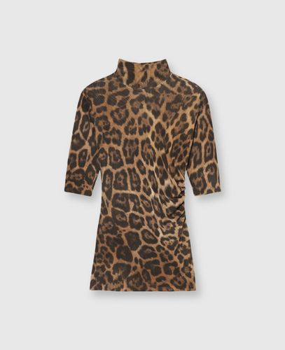 Leopard High-Neck Top, , , Taille: XXS - Stella McCartney - Modalova