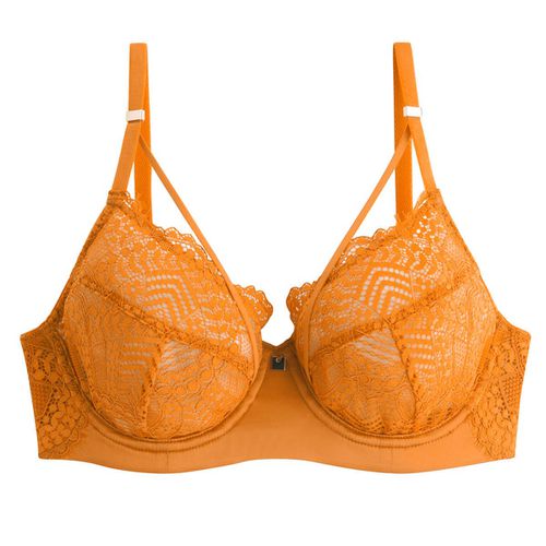 Soutien-gorge corbeille moutarde Effrontée - Pomm'Poire - Modalova