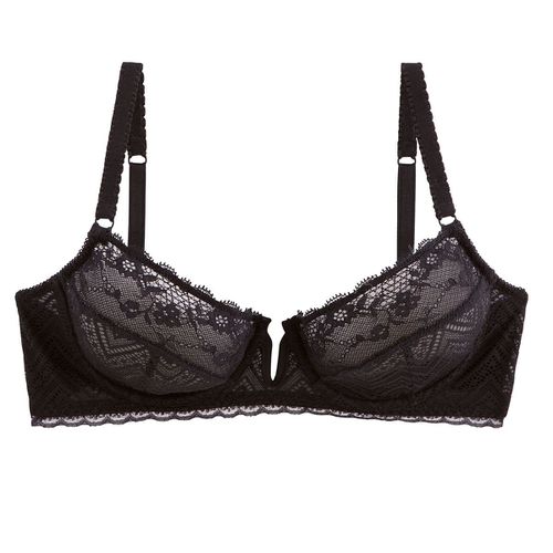 Soutien-gorge corbeille noir Smoky Eye - Pomm'Poire - Modalova