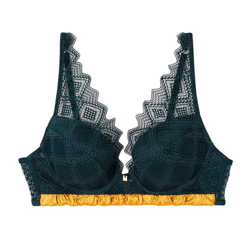 Soutien-gorge ampliforme coque moulée vert Oslo - Pomm'Poire - Modalova