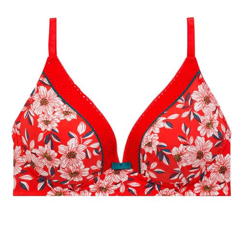 Soutien-gorge ampliforme coque moulée rouge Incendie - Pomm'Poire - Modalova