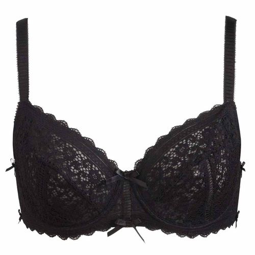 Soutien-gorge à armatures grand maintien noir Elena - Pomm'Poire - Modalova