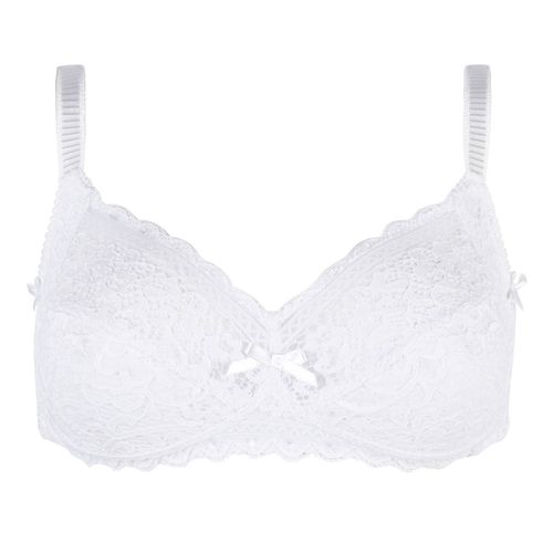 Soutien-gorge souple grand maintien blanc Elena - Pomm'Poire - Modalova