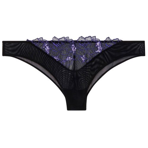 Tanga noir/violet Amants - Pomm'Poire - Modalova