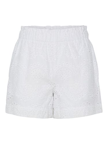 Pcvilde - Broderie Anglaise Short - Pieces - Modalova