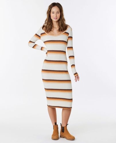 Robe mi longue Sun Club Stripe - Rip Curl - Modalova