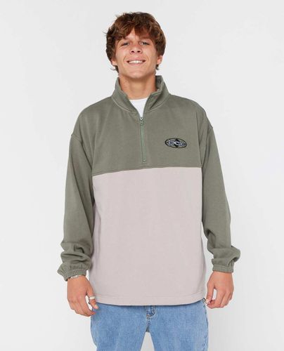 Sweat 1/4 zippé Heritage Oval - Rip Curl - Modalova