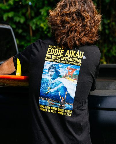 T-shirt Poster Eddie Would Go - Rip Curl - Modalova