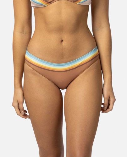 Bas de Bikini Tanga Sunrise Stripe Hipster - Rip Curl - Modalova