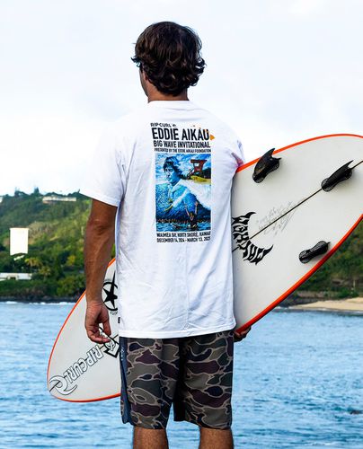 T-shirt Poster Eddie Would Go - Rip Curl - Modalova