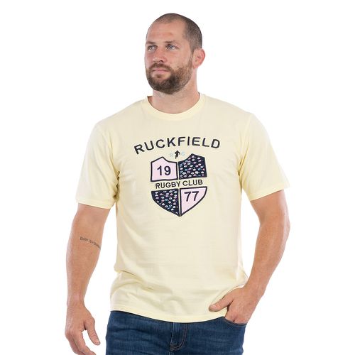 T-shirt à manches courtes rugby club jaune - Ruckfield - Modalova