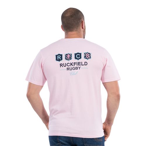 T-shirt à manches courtes rugby club rose - Ruckfield - Modalova