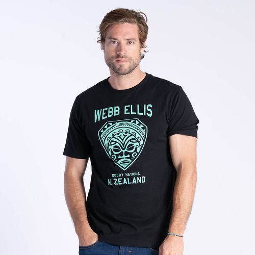 Tee-Shirt B ELLIS manches courtes motif vert - WEB - Modalova