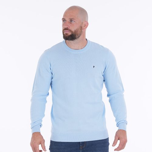 Pull col rond essentiel ciel - Ruckfield - Modalova