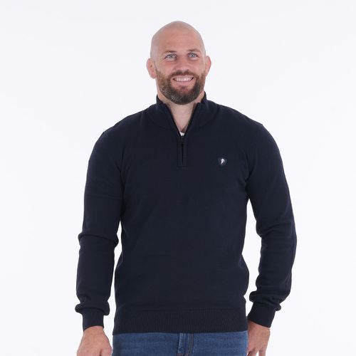 Pull demi-zip essentiel marine - Ruckfield - Modalova