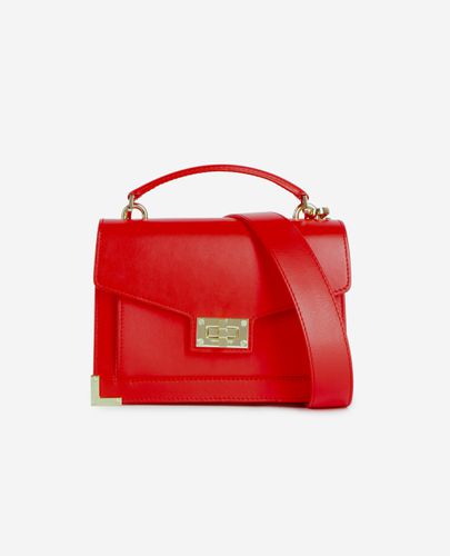 Sac Emily Small En Cuir Rouge - The Kooples - Modalova