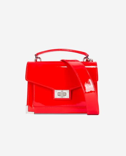 Sac Emily Small En Cuir Rouge - The Kooples - Modalova