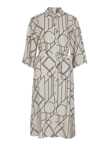 À Motif Robe-chemise - Vila - Modalova