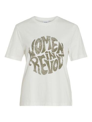 Coton T-shirt - Vila - Modalova